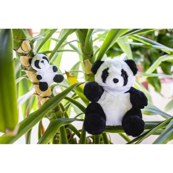 Pipo le panda en peluche porte-clés à personnaliser