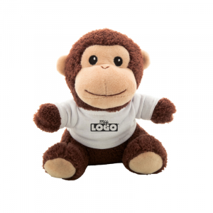 Peluche scimmia personalizzato con segno zodiacale