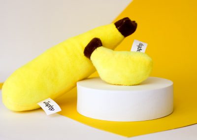 Peluche banane sur-mesure Japhy