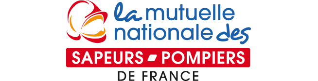 Logo la Mutuelle Nationale des Sapeurs Pompiers en France, client de Peluche Création