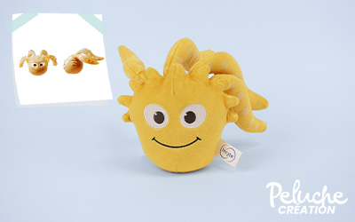 Peluche sur mesure Incyte, société biopharmaceutique
