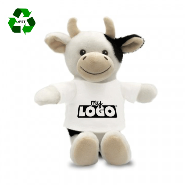 Peluche Vache Rpet à personnaliser avec votre logo