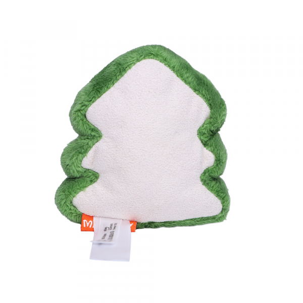 Plüschtier in Weihnachtsbaumform zum Personalisieren mit Ihrem Logo