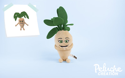 Peluche Mascotte Confédération des Betteraves