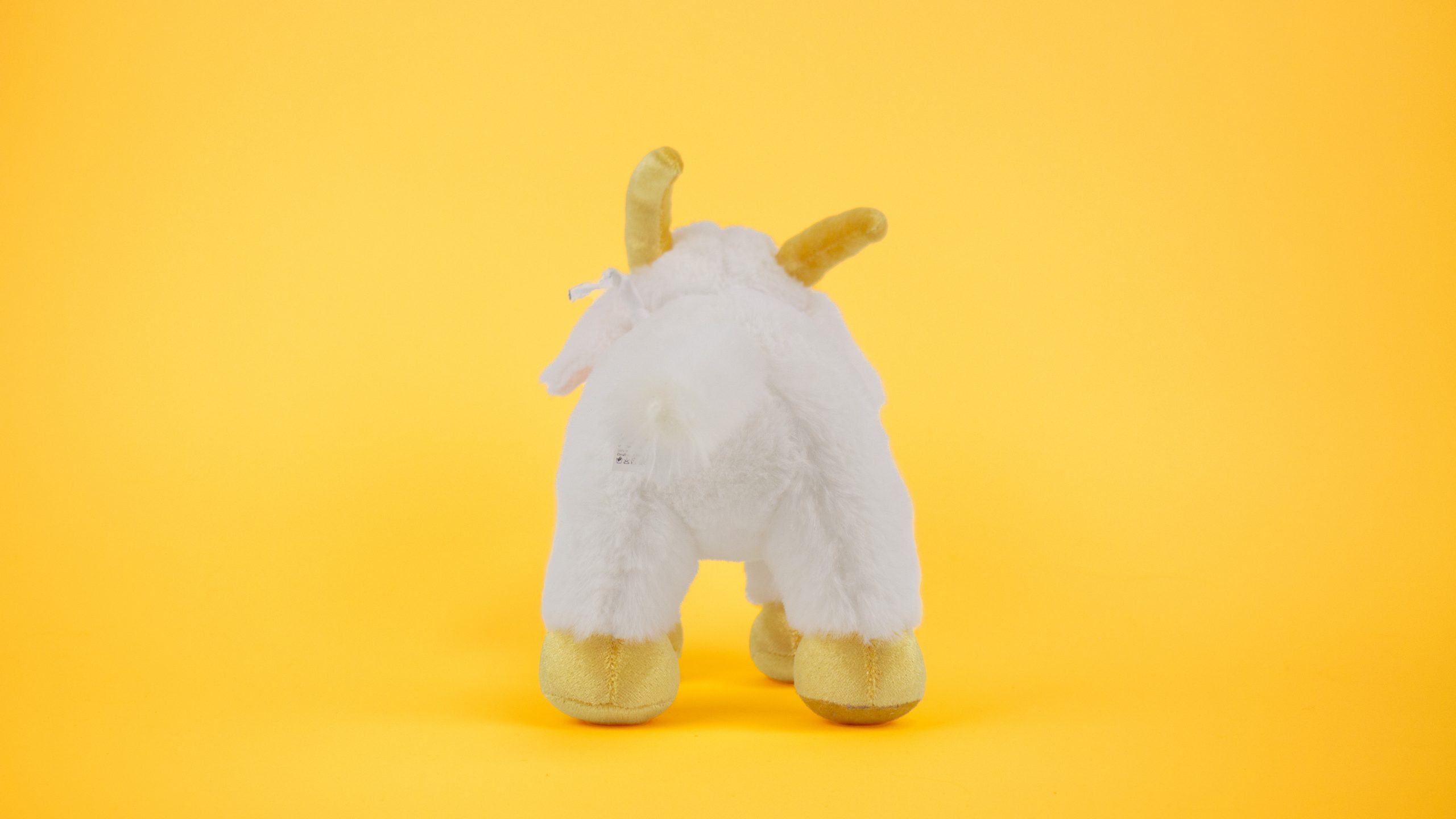 chevre peluche personnalisation logo