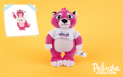Peluche hecho a medida de la Asociación Ani'meaux
