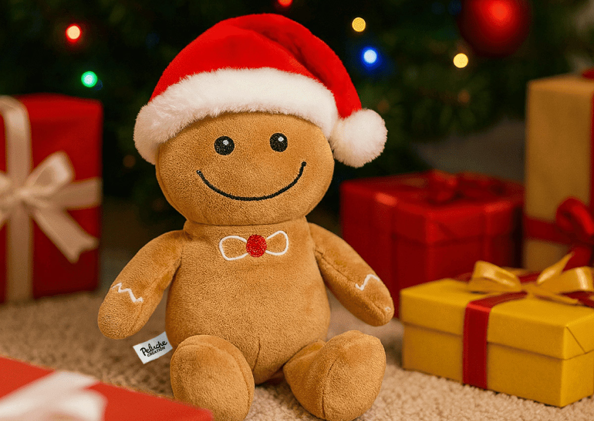 peluche personnalisable Noël