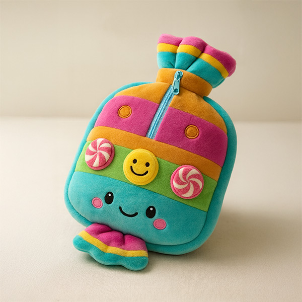 bouillote sur mesure forme bonbon