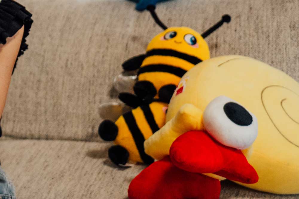 peluche polyester sur mesure objet promotionnel