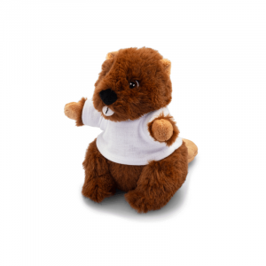 Beaver e sua camiseta personalizável