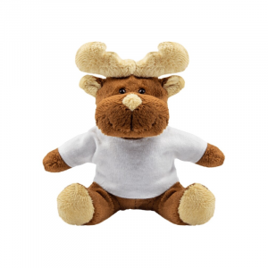 magnificent reindeer in a seated position with its customizable t-shirt